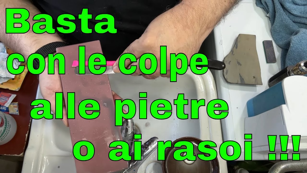 affilatura del rasoio. L'ansia dei principianti. Non è sempre colpa dei rasoi o delle pietre