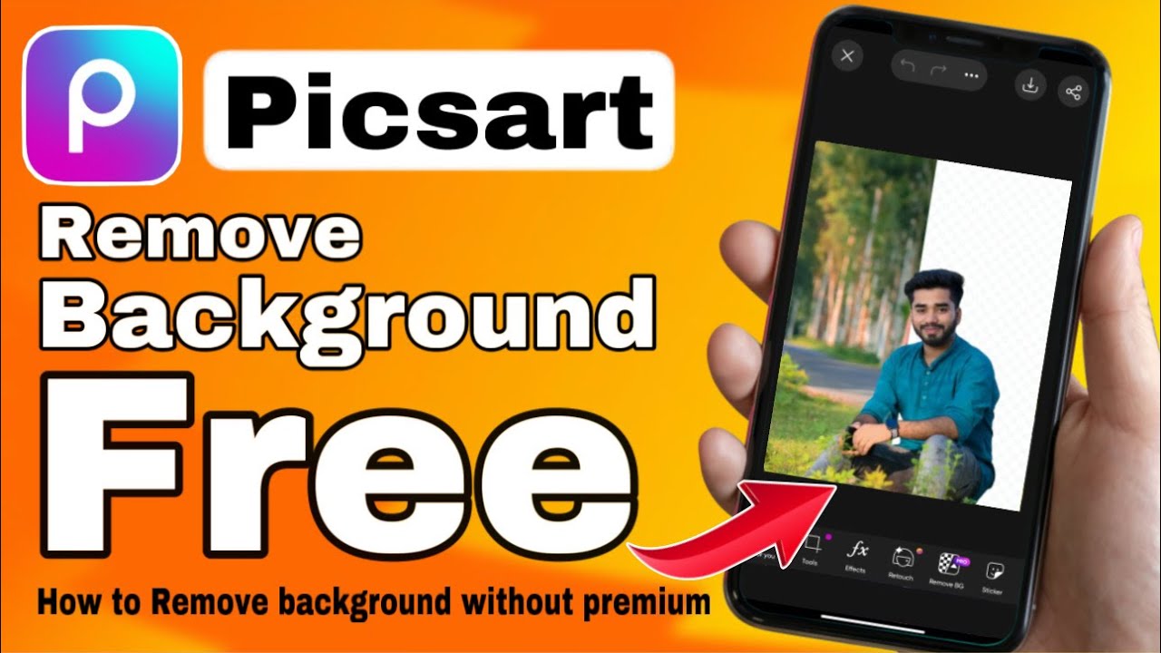How to Remove Background in Picsart / Picsart me Kaise Background Remove kare