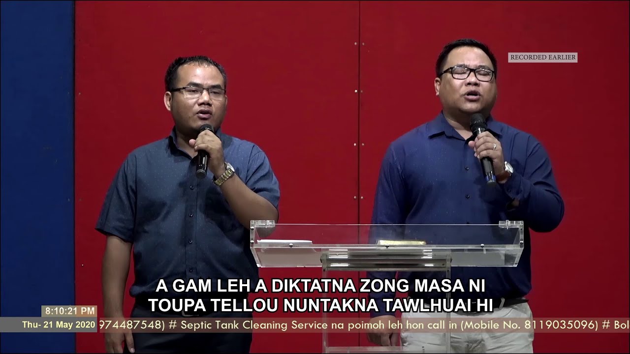 Pastor H. Biakson & Evan. Lianding Guite - Toupa Tellou