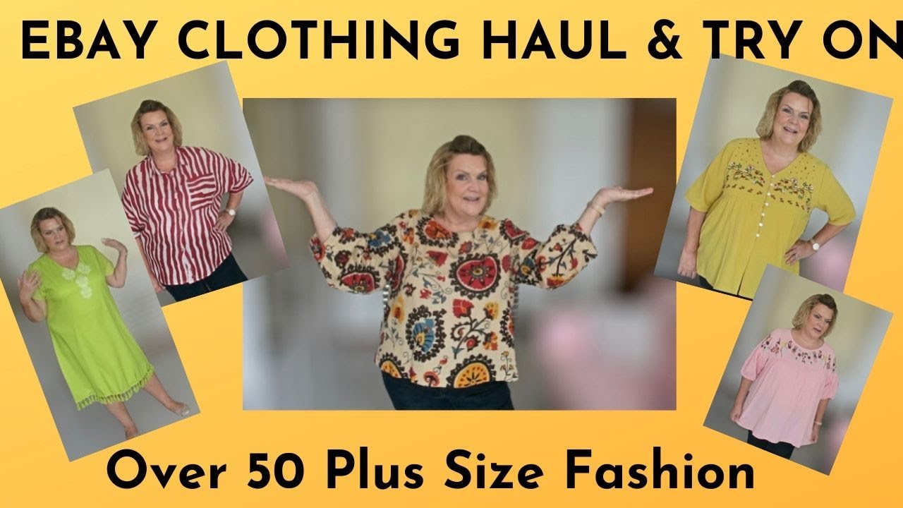 Over 50 Fashion: eBay Plus Size Haul & Try On