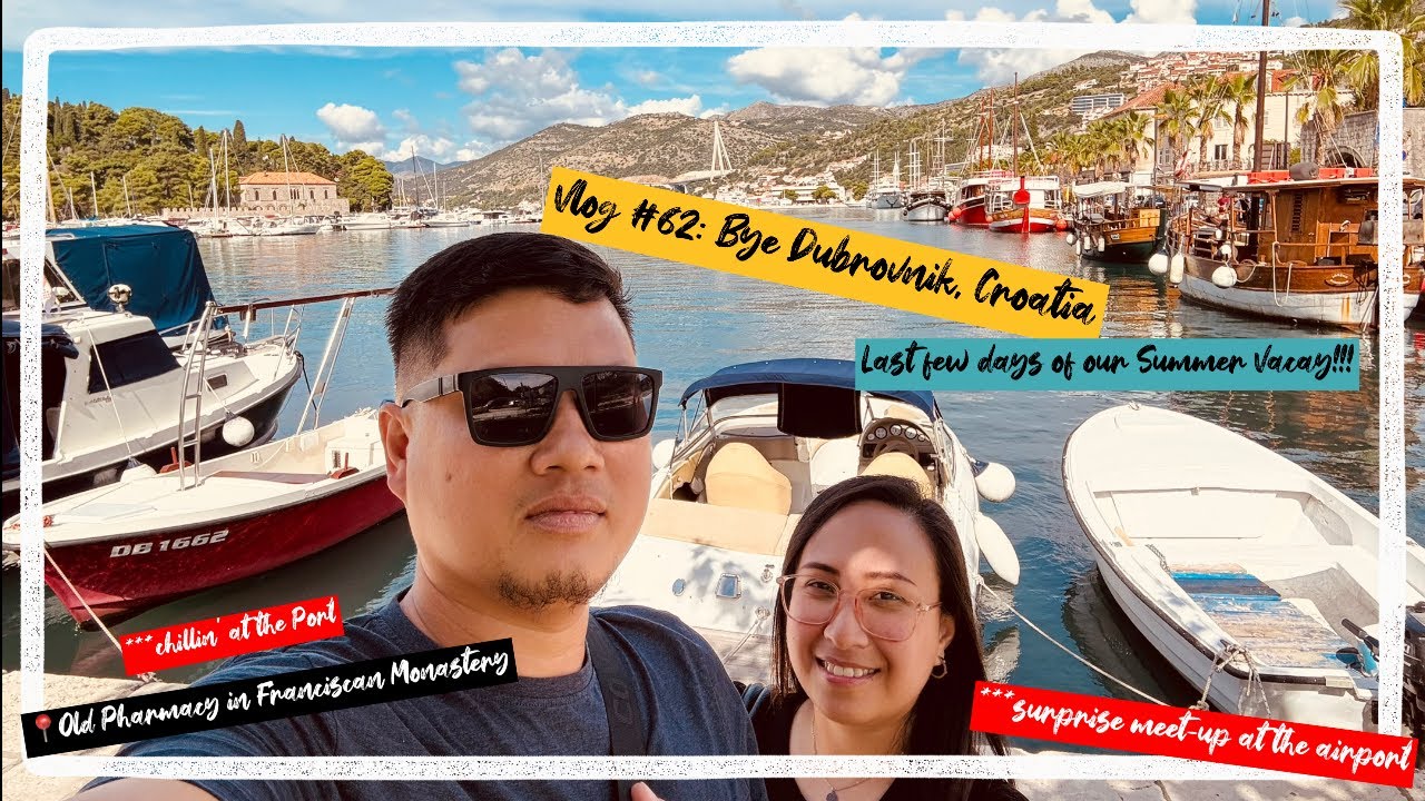 Last Day in Dubrovnik, Croatia 🇭🇷  | Surprise for us at the Airport 