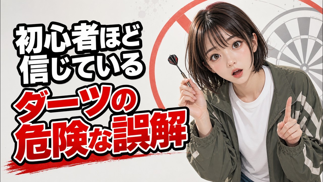 初心者にも分かりやすいダーツ理論！前編　中上級者はこれで再現性が爆上がり！？