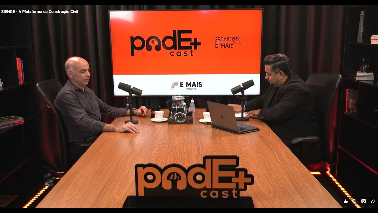 PSA no Podcast E-Mais: Tecnologia na obra, gestão e o ecossistema Sienge