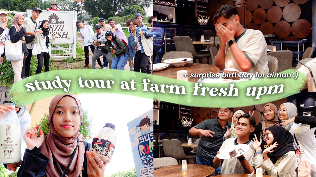 study tour at farm fresh upm serdang | UniKL MIIT #UniVLOG #VLOG