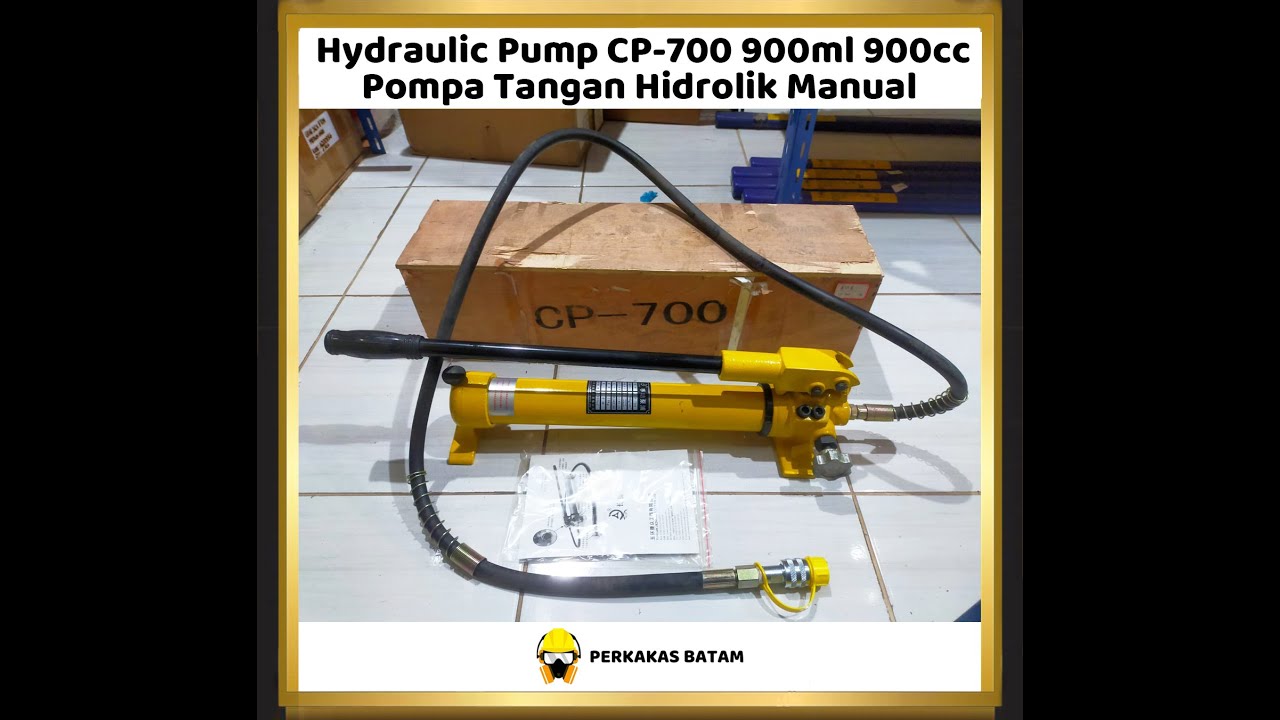 Hydraulic Pump CP-700 900ml 900cc Pompa Tangan Hidrolik Manual cc ml