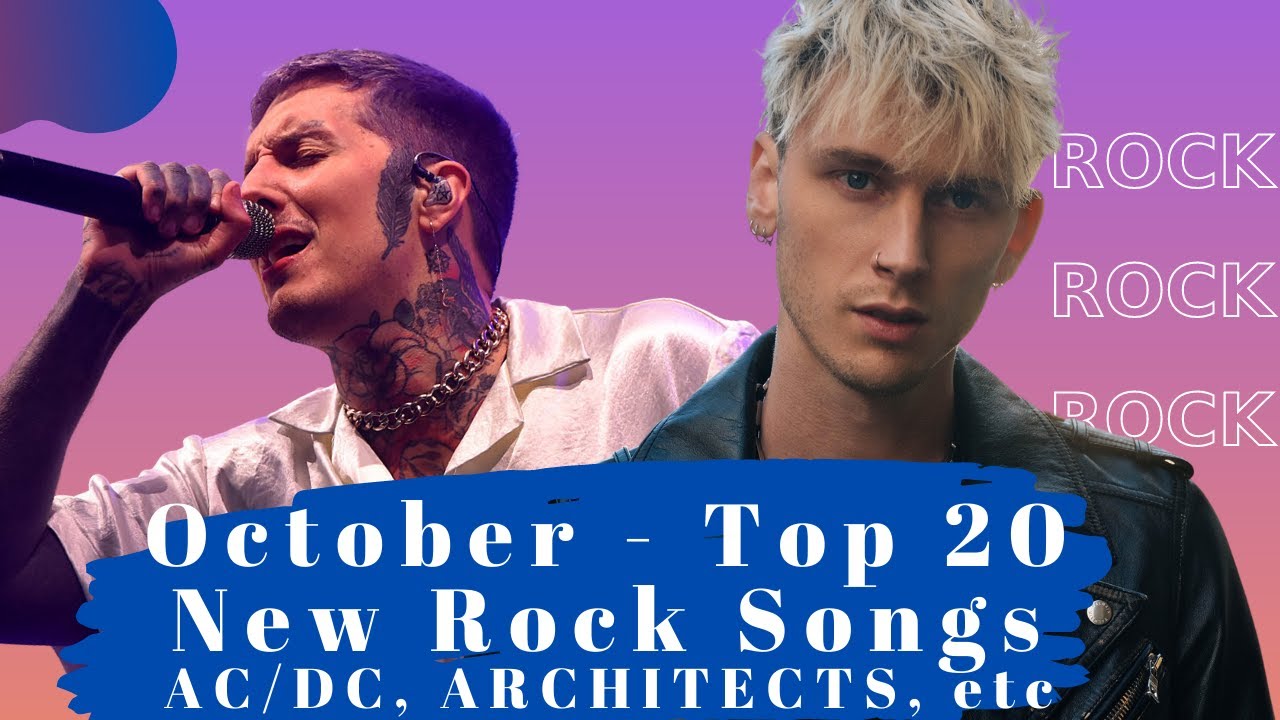 Top 20 New Rock Songs - October 2020. Rock Music 2020. MGK, Amaranthe, BMTH, Architects