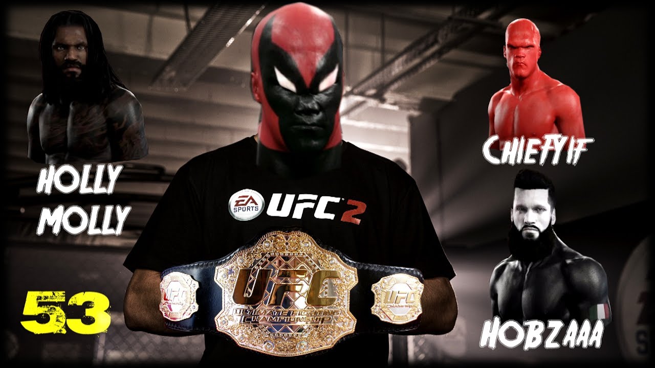 UFC 2 Бои с топами(HOLLY MOLLY,Hobzaaa,ChieFYif)+Подарок на день рождения от подписчика!НОКАУТЫ!