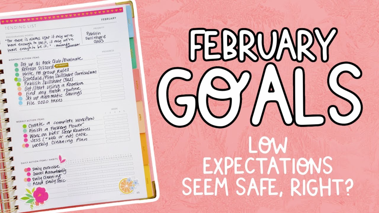 2021 Goal Planning | February Powersheets Prep