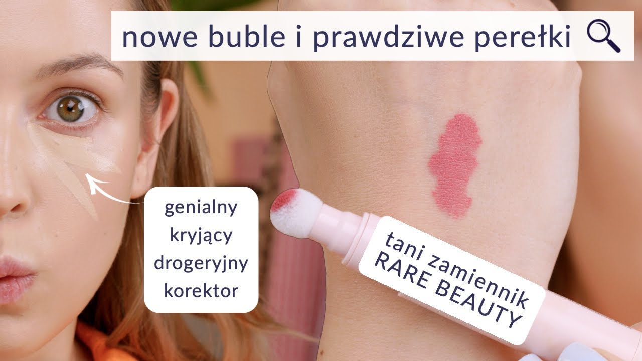👏🏻 ŚWIETNY TANI KOREKTOR i TRAGICZNY KOSMETYK DO BRWI 😤 Testuję nowości i wzdycham do ulubionego BB