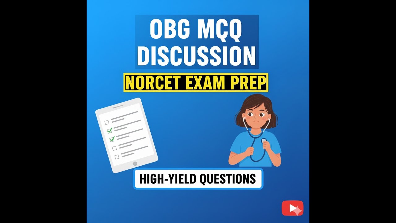 OBG MCQ  FOR NORCET   PART  1