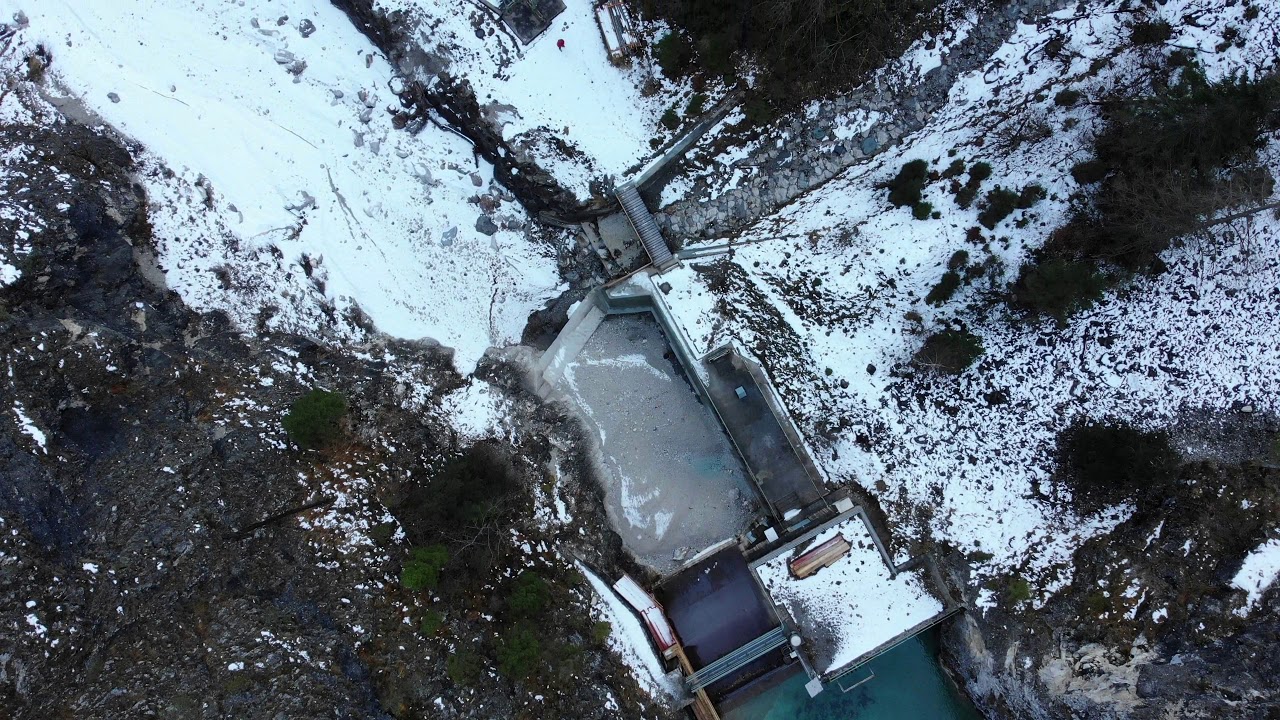 Wehranlage Vomperloch 17.12.2020