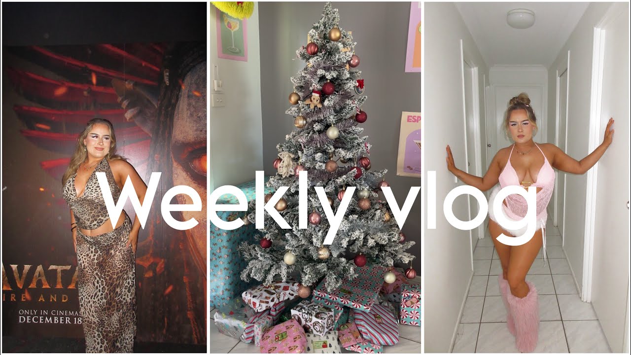 Vlog | spilt milk | movie premiere | Christmas prep