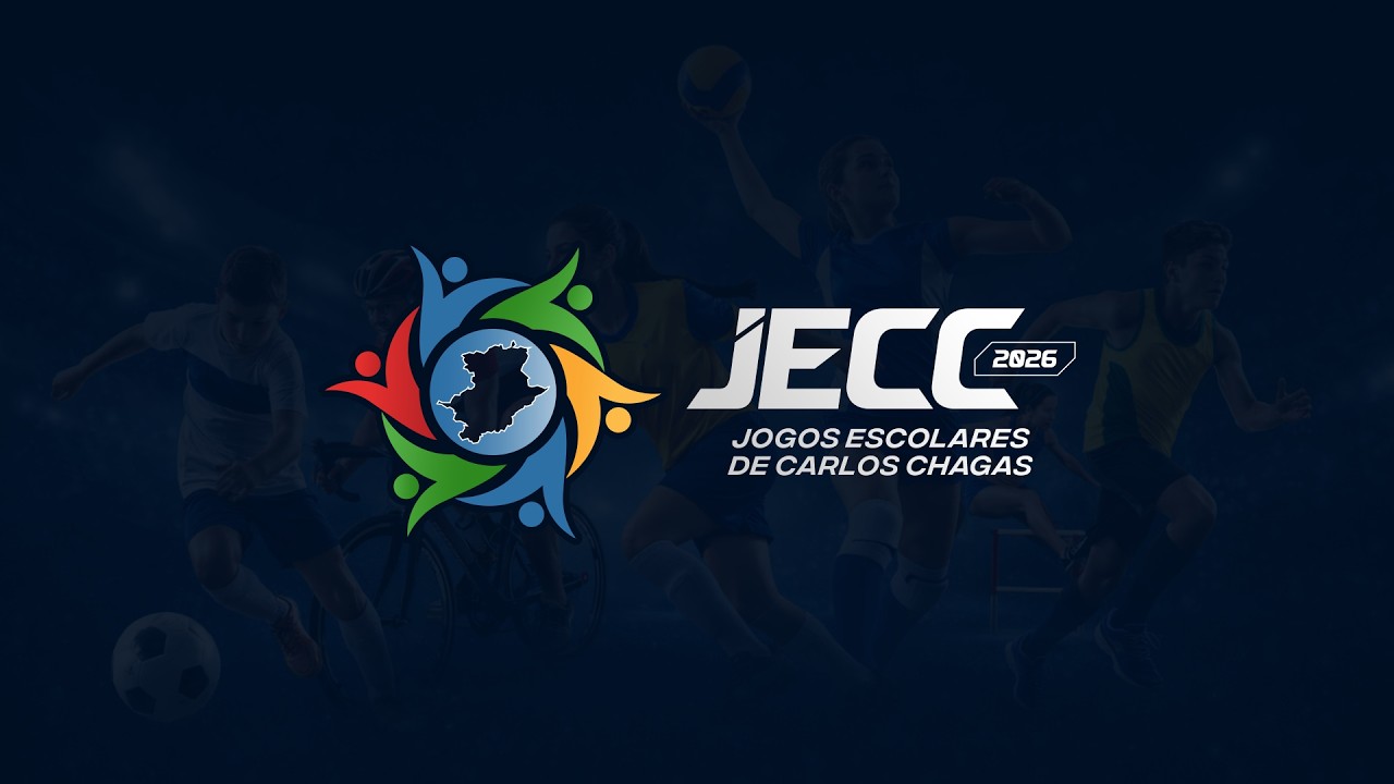 Live 03 Segunda Feira ( Noite ) JECC 2026 - JOGOS ESCOLARES DE CARLOS CHAGAS