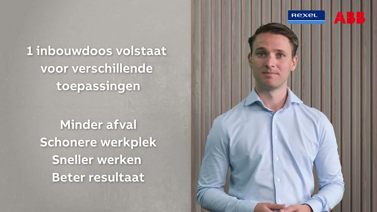 De allround MD4050 inbouwdoos voor verschillende toepassingen van ABB | Rexel tech Update