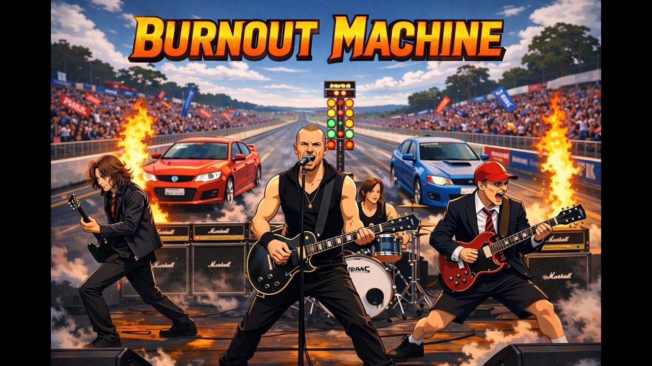 Burnout Machine - Aussie Rock!