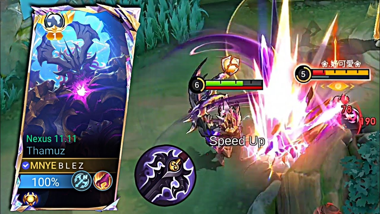 THAMUZ NEW REVAMP GAMEPLAY!! THAMUZ NEXUS 11.11 VS DYRROTH (Please Watch!!) - MLBB