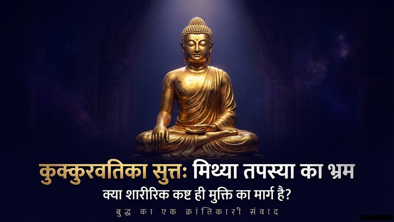 👉 कुक्कुरवतिका सुत्त | मिथ्या तपस्या और बुद्ध का मध्यम मार्ग | Buddha Teachings in Hindi |