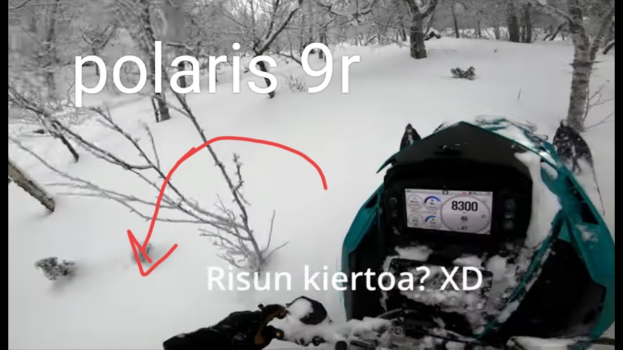 Gauto/Laisvall ajopaivä 3. Retken parhaat lumet. Risunkiertoa & puroseikkailuja. 7s hämmästelyä