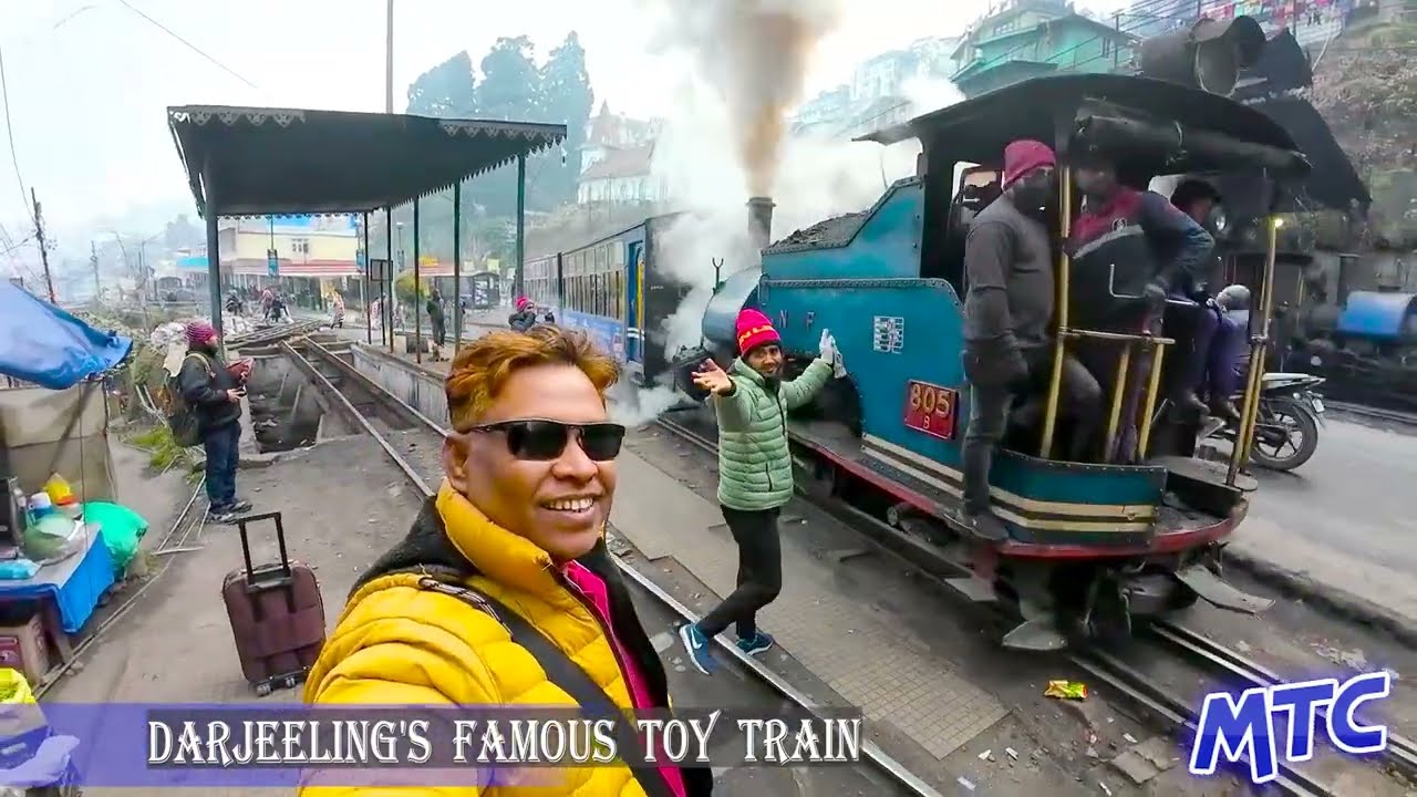 দার্জিলিং এর সেই বিখ্যাত কয়লার ট্রেন || MTC Darjeeling Tour