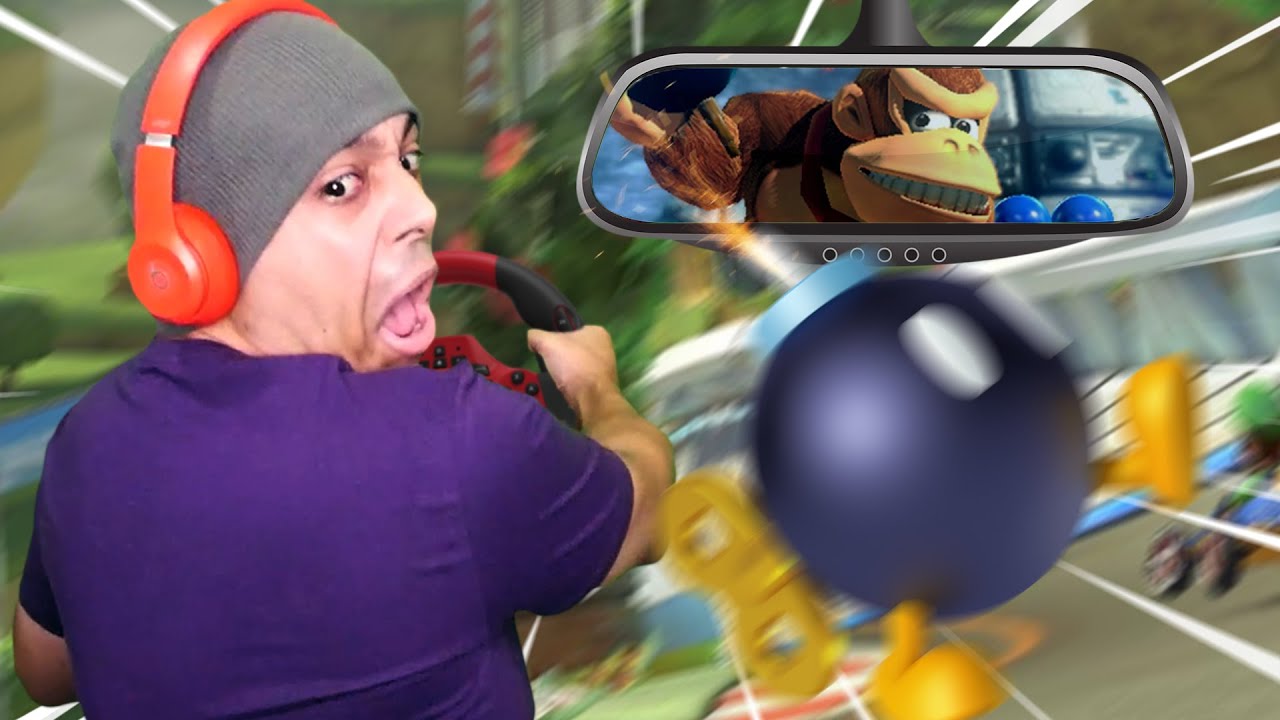 MOST INTENSE RACE EVER!! DONKEY IS A HUGE PROBLEM!! [MK8]