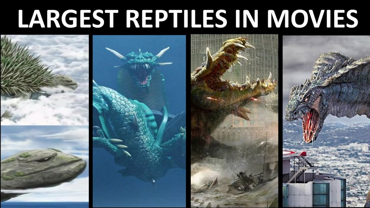 Top 10 Largest Reptilian Monsters in Movies