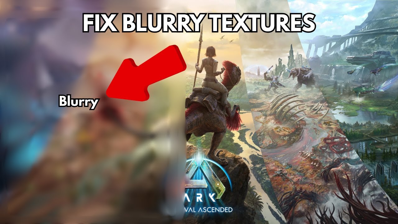 How to Fix Blurry Mini Map and Textures Not Properly loading - Ark: Survival Ascended