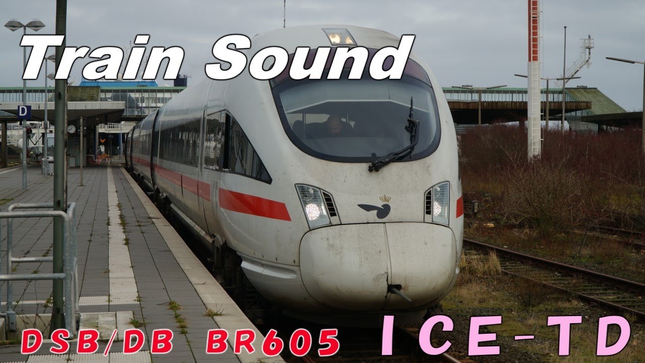 【走行音&車窓】デンマーク国鉄/ドイツ鉄道 BR605 ICE-TD