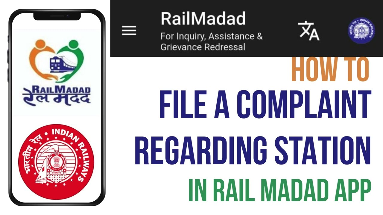 How to File a Station Complaint in the Rail Madad App! The Official 2025 Guide to Report Issues.