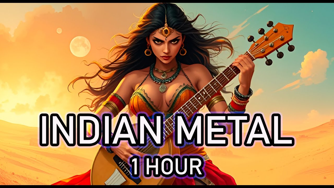 INDIAN METAL music | 1-Hour Instrumental Mix for Gaming, Relax and Workout
