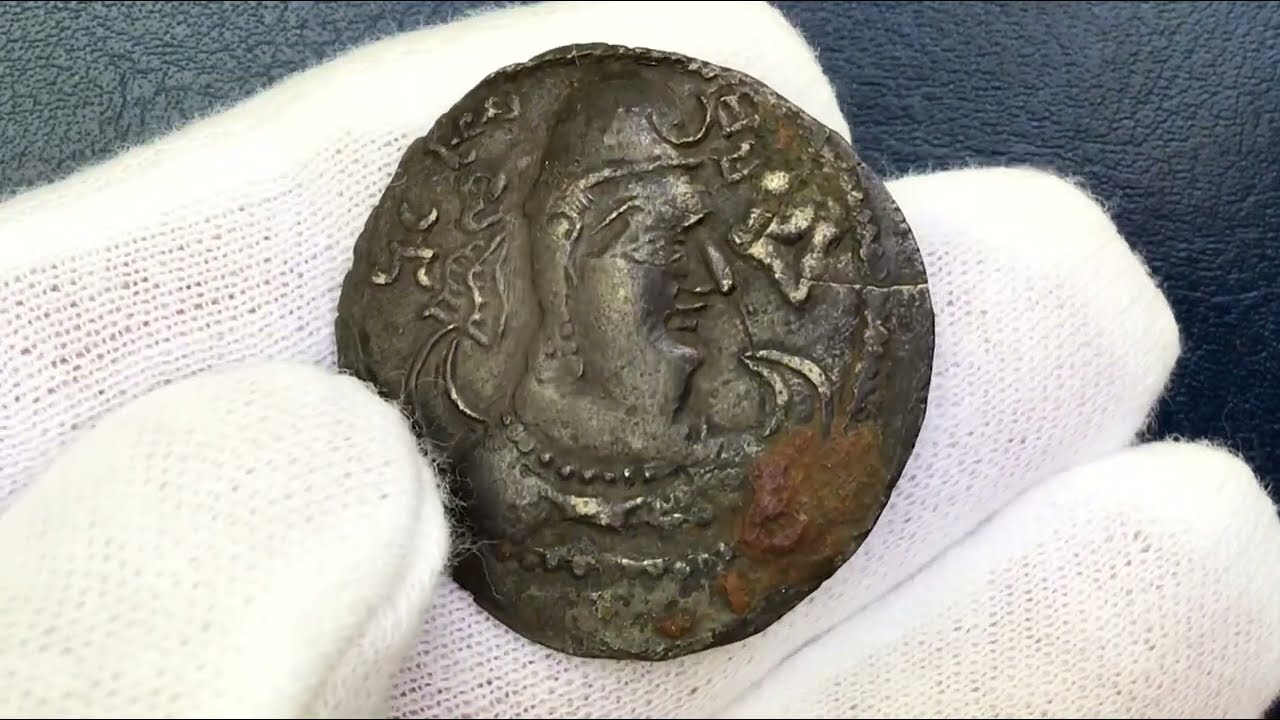 Iranian Huns, Alchon / Alkhan Huns, AR drachm (3.54g), 