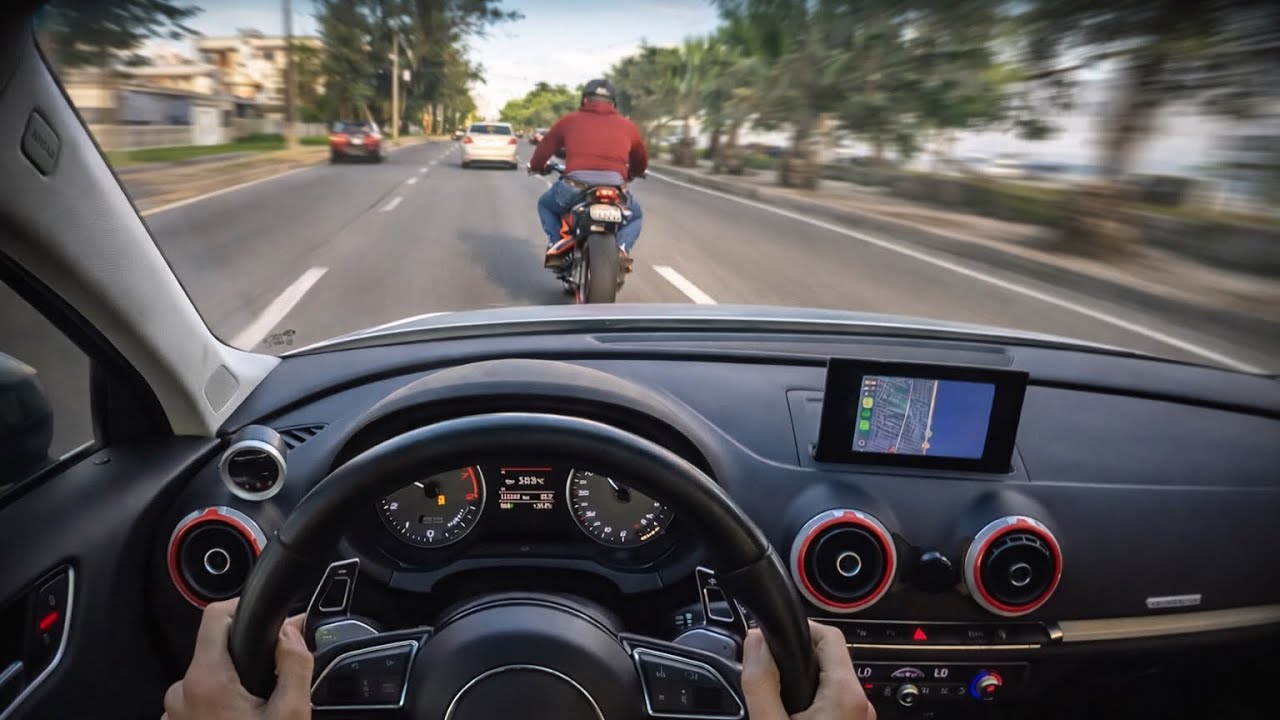 Audi S3 Stage 2 POV DRIVE &  KTM 790 | Street Encounter