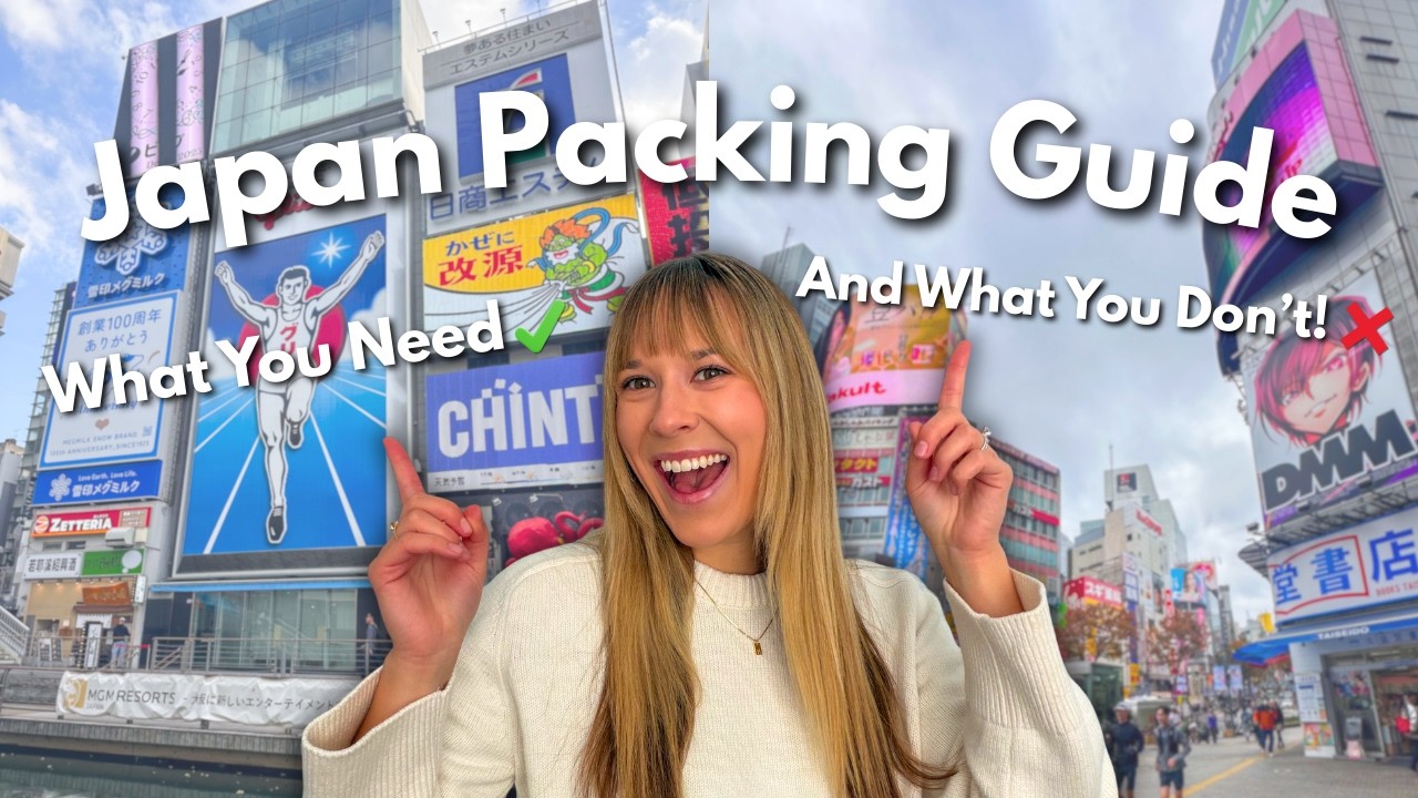 What to Pack for Japan 🇯🇵 🧳 2026 Guide for First-Timers!