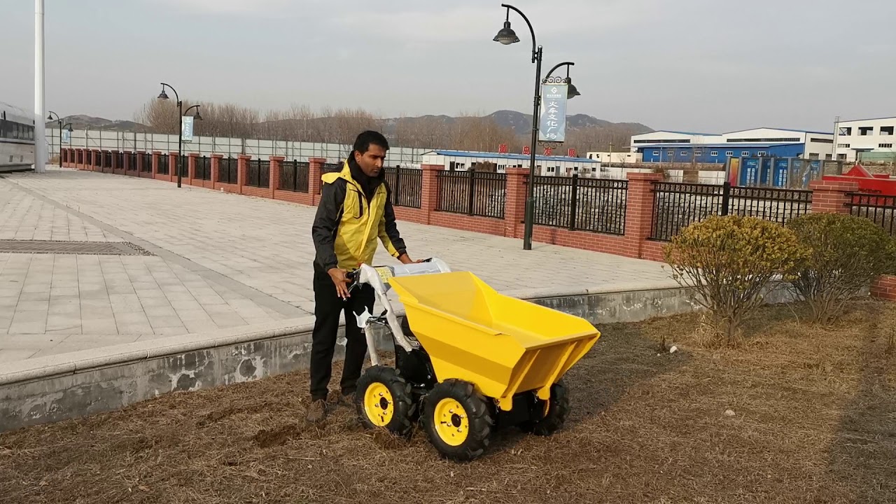 TRADE PEAK MINI WHEEL DUMPER POWER BARROW QTP300N