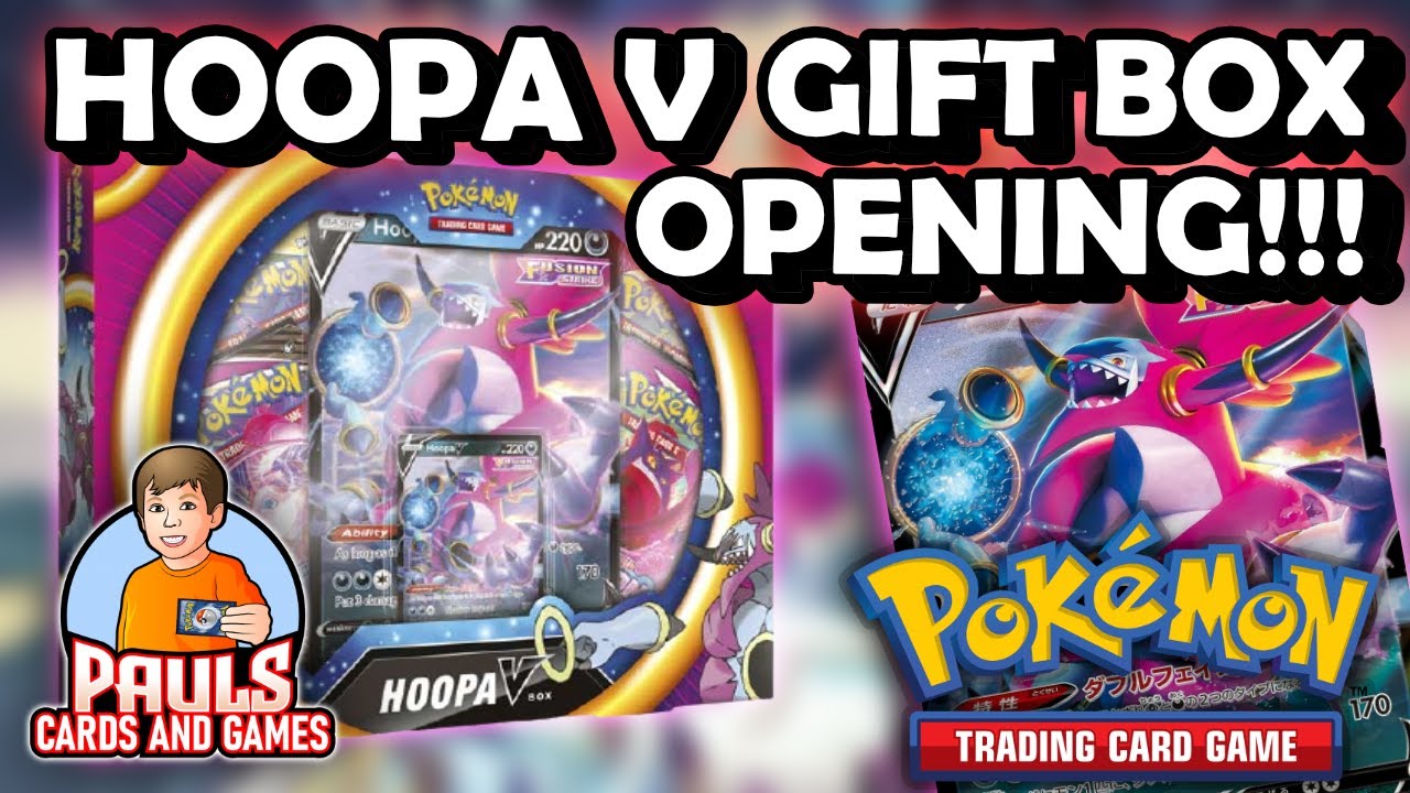 Unleashing the Power: Hoopa V Pok&eacute;mon Box Opening with Paul's Cards & Games!