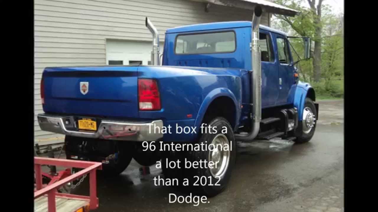 International crew cab hauler