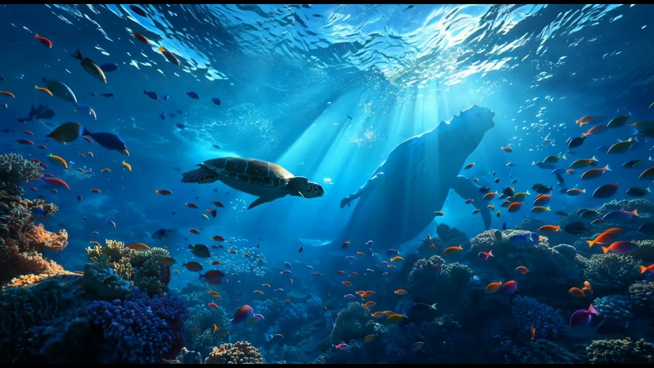 APEX PREDATOR: Incredible 4K Shark & Coral Reef Encounter | Ocean Deep Dive