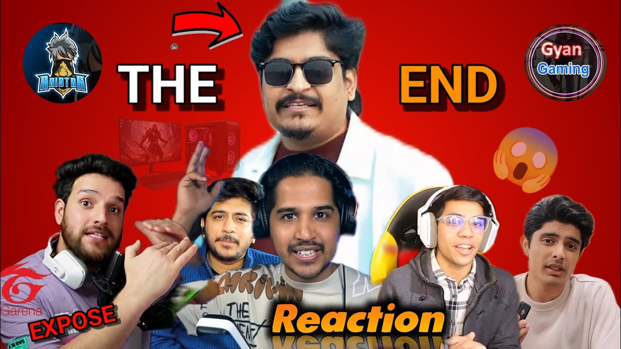 @GyanGaming  And Raistar Comeback In Free Fire 🥹 Alexa Expose Binzaid Reaction On Youtubers ##expose