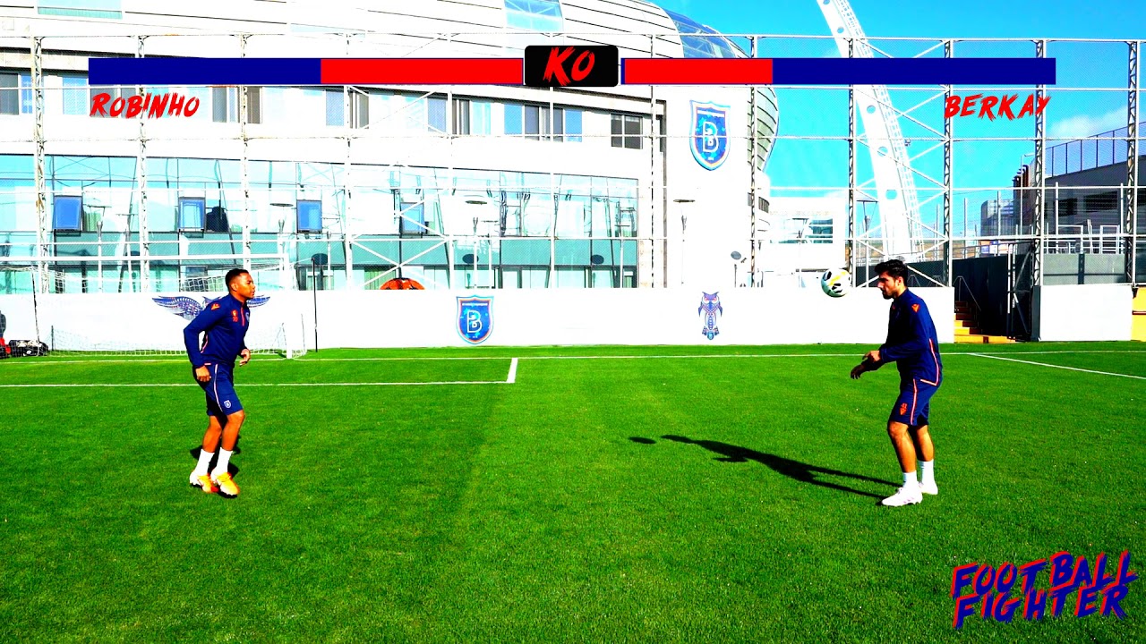 ⚽️🔥 FOOTBALL FIGHTER | Robinho vs Berkay Özcan