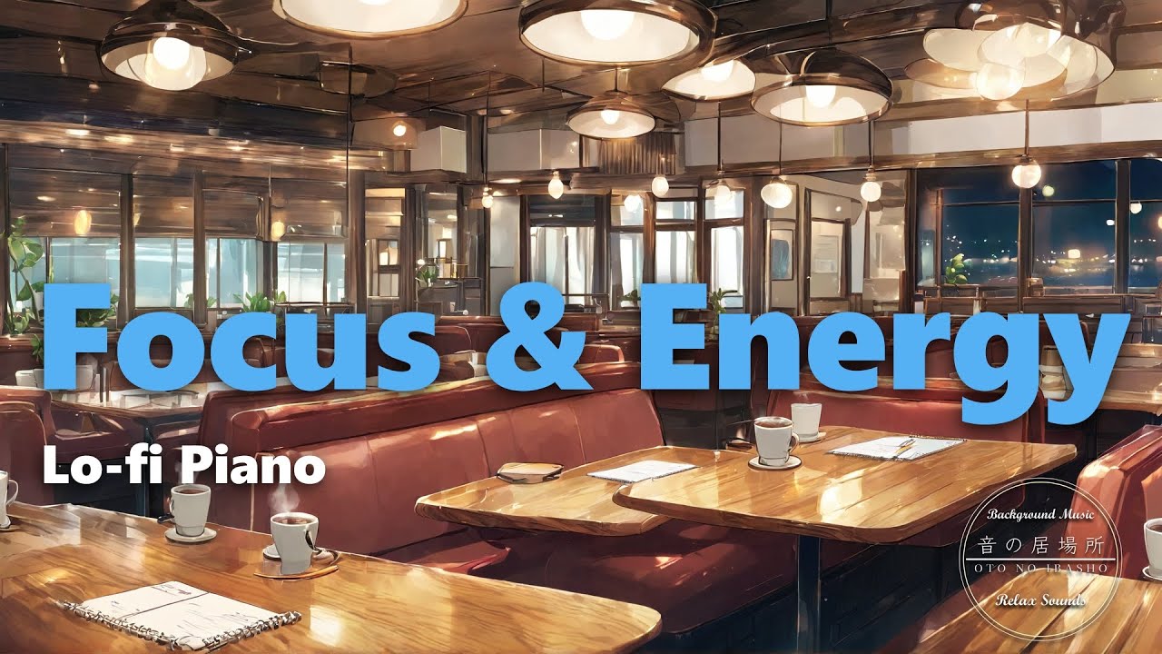 Lo-Fi Piano for Focus & Energy – Uplifting Study BGM