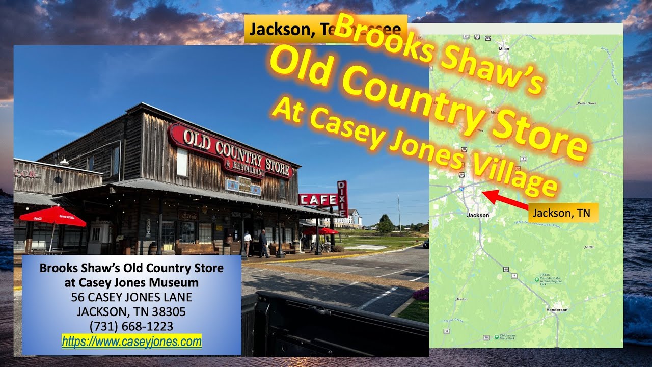 BREAKFAST at Brooks Shaw’s Old Country Store at Casey Jones Village  FUN with GREAT FOOD!