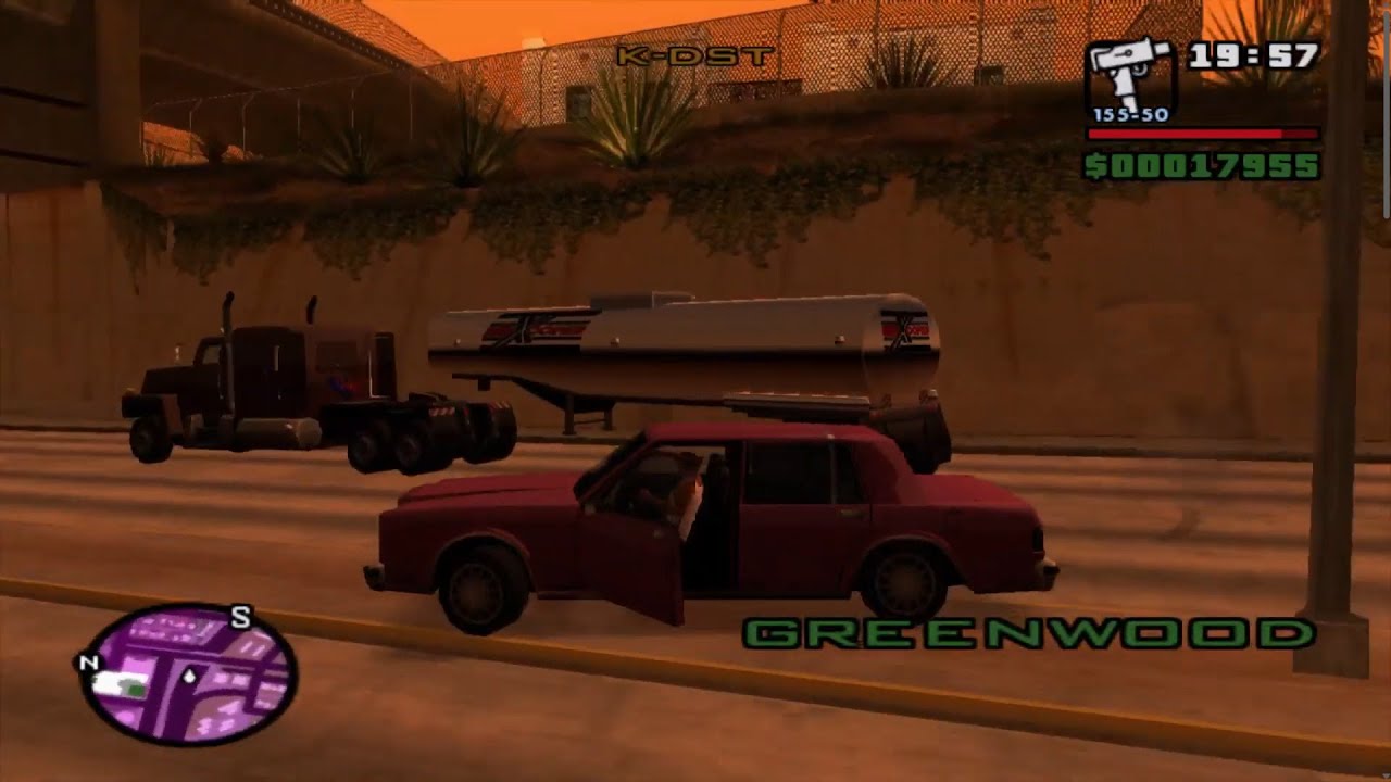 Grand Theft Auto: San Andreas: AP Greenwood, AP Tanker, AP Petrol Truck (1 of 2) (OM0)