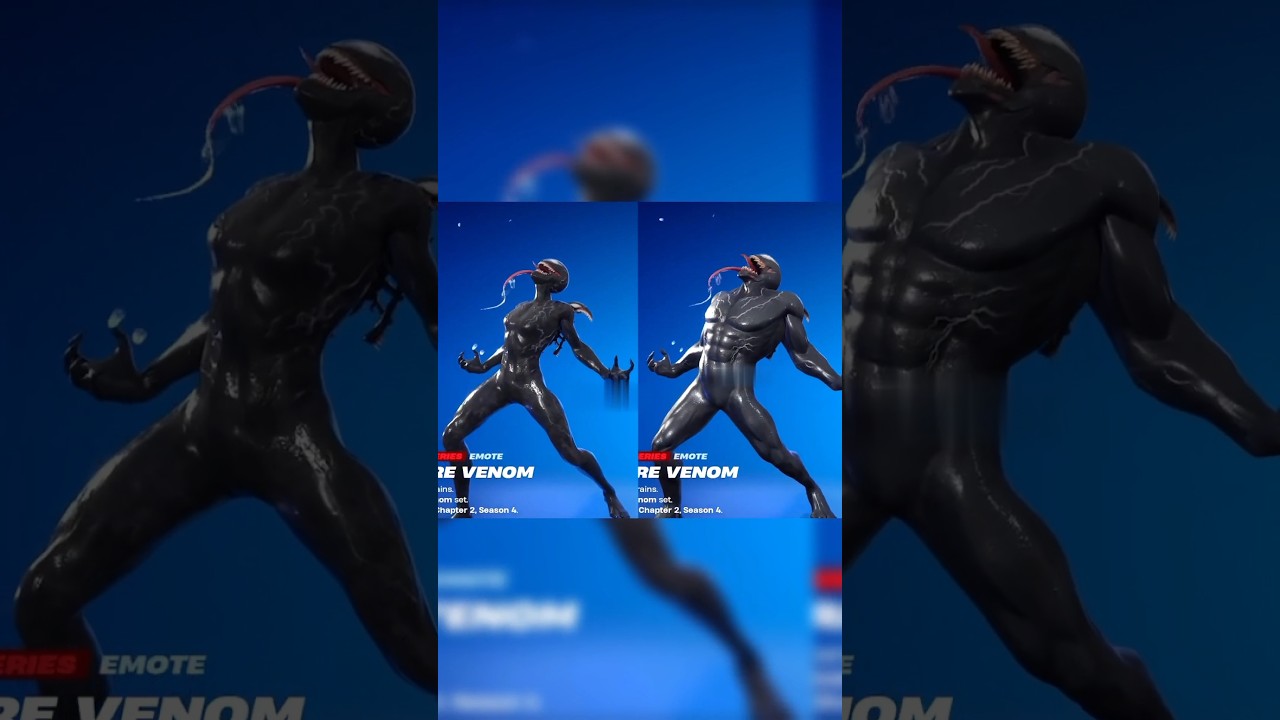 She-Venom Vs We Are Venom Fortnite Emote (We are Venom & Charging Up) Part 2