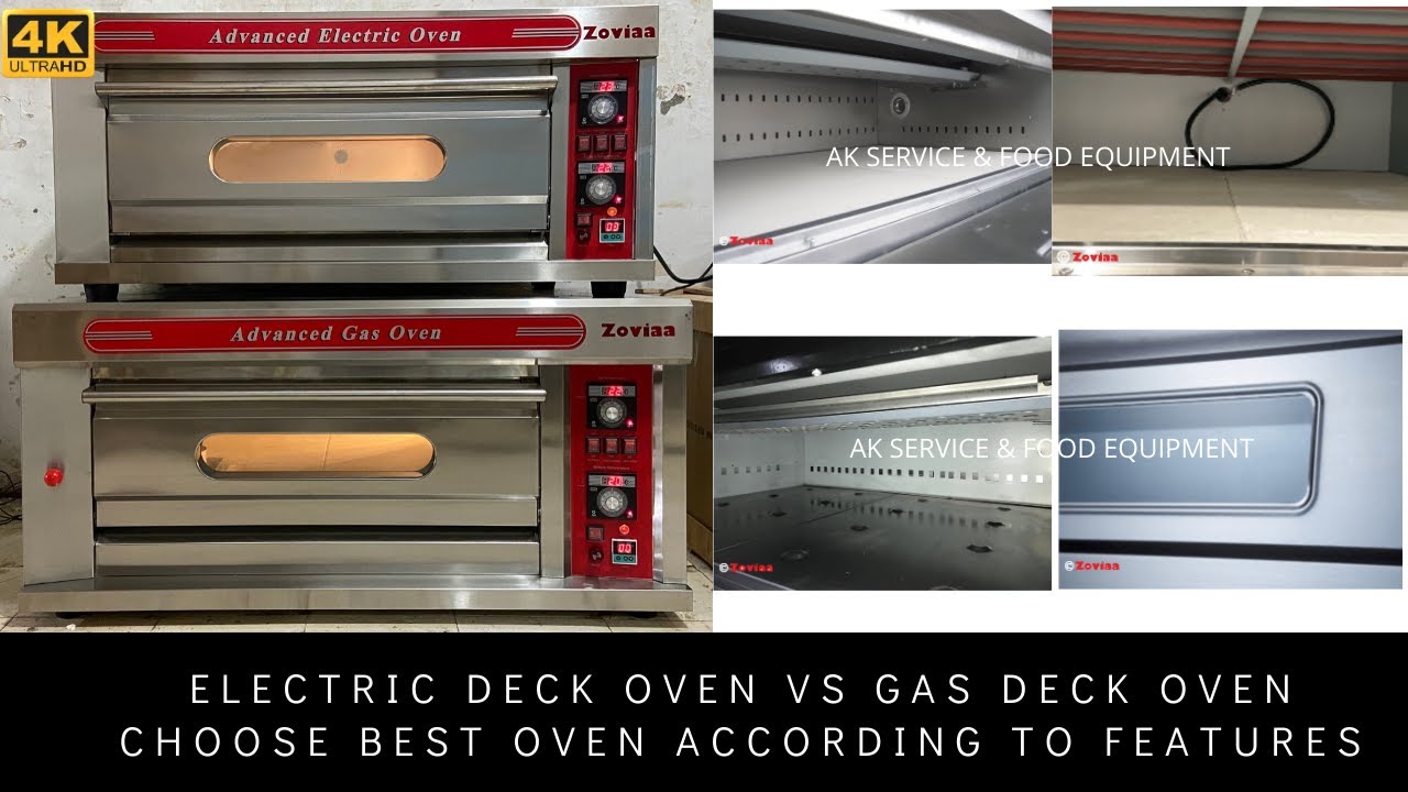 Electric Deck oven vs Gas Deck oven