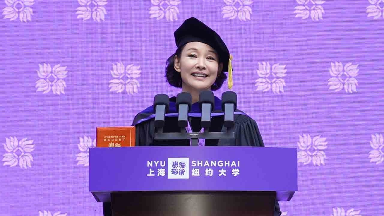 Joan Chen's Speech at NYU Shanghai's 2026 Commencement Ceremony