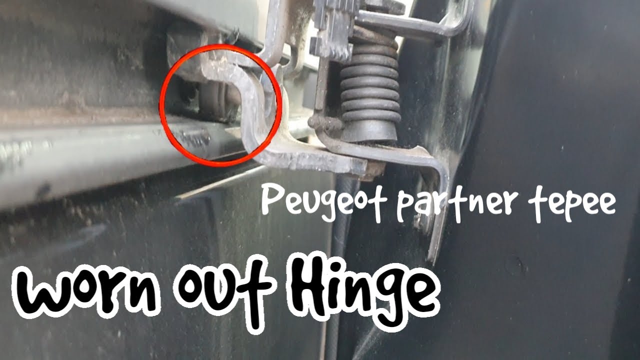 Peugeot Partner Tepee/Citroën Berlingo Middle Slide Door Hinge Replacement