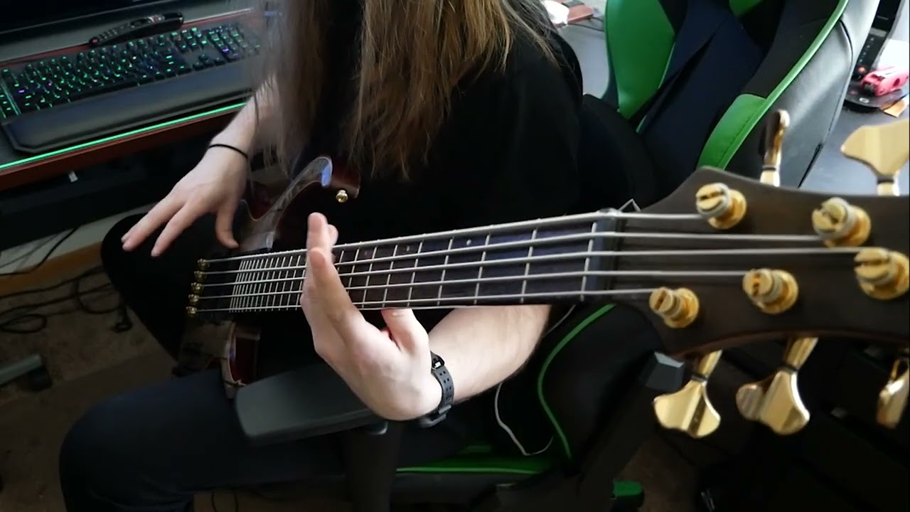 Cannibal Corpse - Scourge Of Iron bass playthrough
