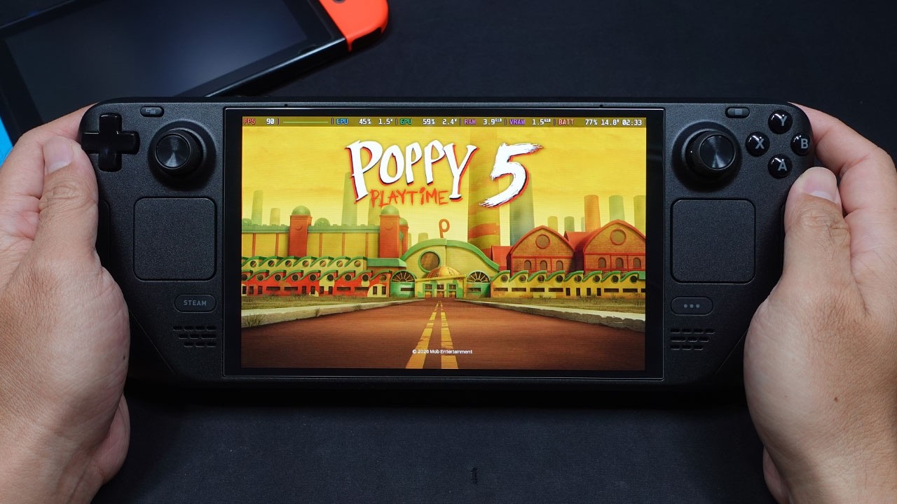 POPPY Playtime 5 On Steam Deck Oled Steam OS