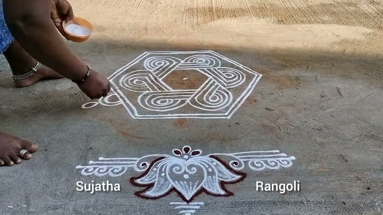 #Rangoli#RangoliArt#IndianRangoli#TraditionalArtIndia#IndianFloorArt#CulturalArtIndia#DesiArtWorks