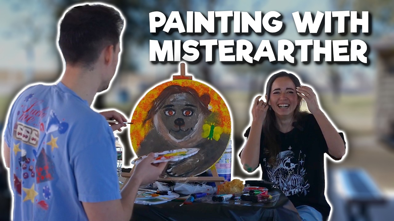 Painting with MisterArther and New Merch - 2/16/26