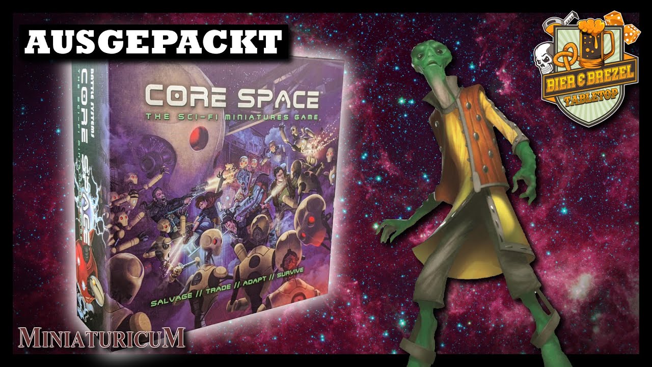 Core Space Starter Set Unboxing | Roboter, Aliens und Weltraumschurken